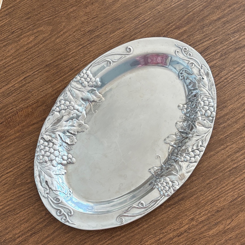 WILTON ARMETALE HARVEST OVAL PLATTER